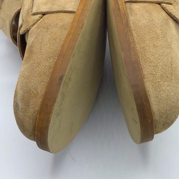 House of Harlow 1960 Amy Cut Out Suede Sand Boot 7. - Picture 9 of 14